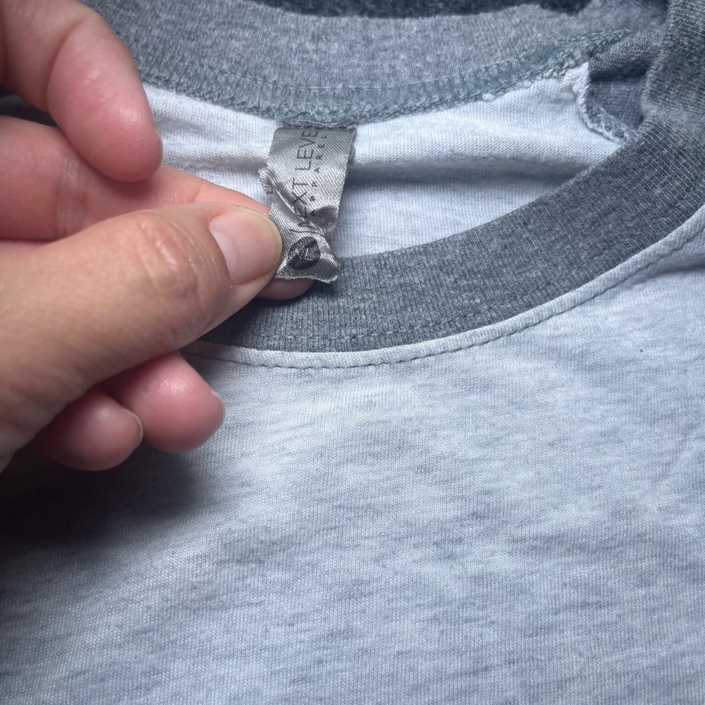 Next Level Raglan T-Shirt Women M Grey Game Day Yall Graphic Tee - Picture 2 of 7